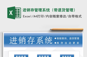 2021年進(jìn)銷存管理系統(tǒng)（帶退貨管理）