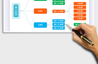 2021年人事组织架构图-思维导图