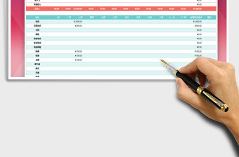 2021年財務預算表