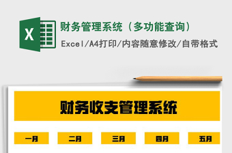 2021年財務(wù)管理系統(tǒng)（多功能查詢）