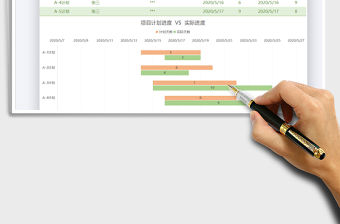 2021年甘特圖項目計劃表