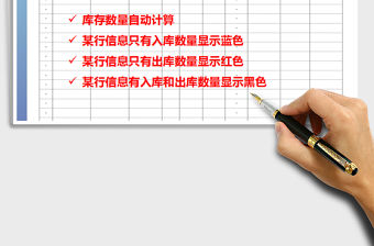 2021年商品出入庫登記表