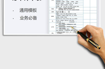 2021年訂單評審表