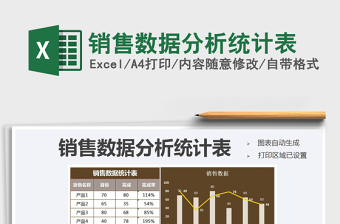 2021年銷售數(shù)據(jù)分析統(tǒng)計(jì)表