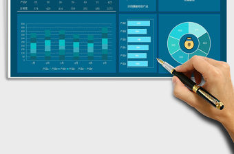 2021年銷售數據可視化看板