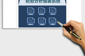 2021年财务分析报表系统