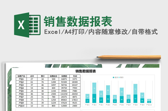 2021年銷售數(shù)據(jù)報(bào)表