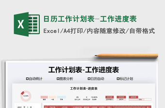 日歷工作計(jì)劃表四象限自動(dòng)生成