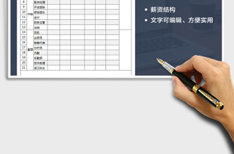 2021年薪資等級結構表