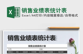 2021年銷售業(yè)績(jī)表統(tǒng)計(jì)表