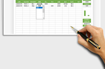2021年財務收支明細統計表