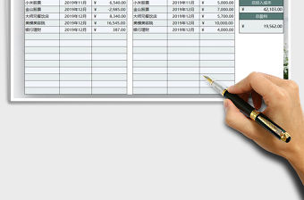 2021年投資回報利潤統計表