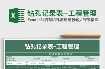 2021年鉆孔記錄表-工程管理