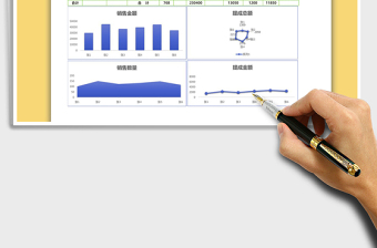 2021年銷售提成圖表