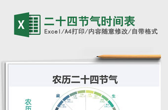 2021年二十四節氣時間表