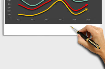 2021年動態系列之產品銷售分析折線圖