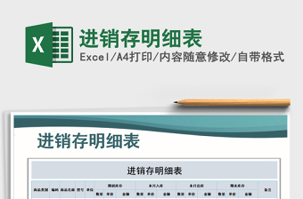 2021年進(jìn)銷存明細(xì)表