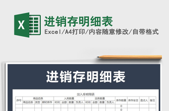 2021年進(jìn)銷存明細(xì)表