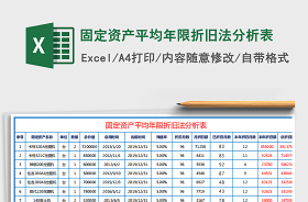 固定資產(chǎn)折舊年限表2022