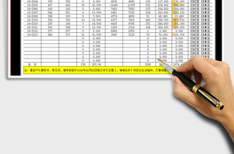 2021年水電收費表-物業(yè)收費