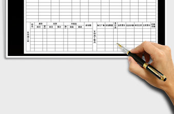2021年材料收發日報表