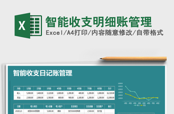2021年智能收支明細(xì)賬管理