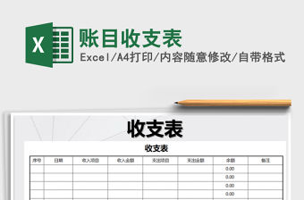 2021年賬目收支表