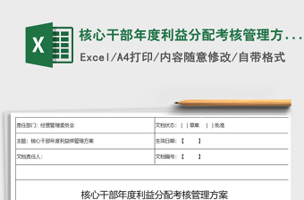 干部年度考核登记表