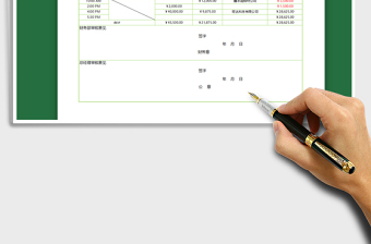 2021年库存现金余额日报表（自动计算）