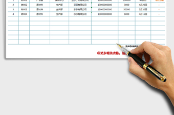 2021年應(yīng)付賬款提醒表（自動(dòng)標(biāo)識(shí)當(dāng)日到期賬款）免費(fèi)下載