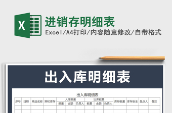 2021年進(jìn)銷存明細(xì)表