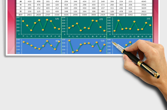 2021年部門各月度銷售數(shù)據(jù)分析