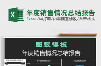 2021年年度銷售情況總結報告