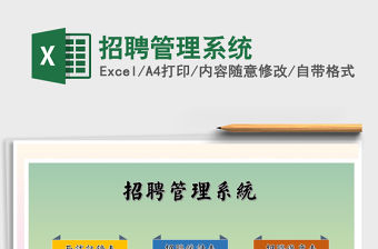 2021年招聘管理系統