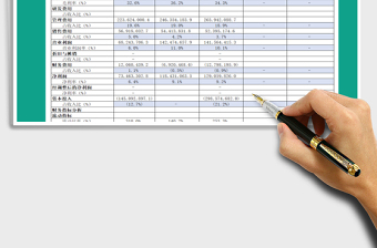 2021年資金收支利潤表免費下載