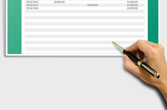 2021年個(gè)人收支表理財(cái)收支表