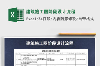 2021年建筑施工圖階段設計流程