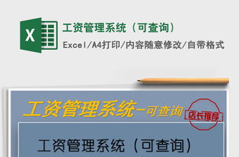 2021年工資管理系統(tǒng)（可查詢(xún)）