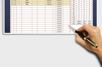 2021年财务管理-现金日记账-月份统计