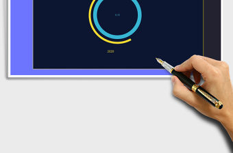 2021年圓環百分比圖表