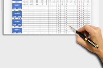 2021年進銷存庫存商品明細賬帶公式