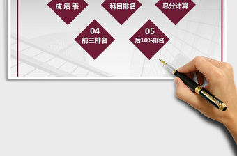 2021年學生成績管理表