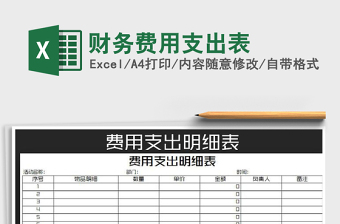 2021年財(cái)務(wù)費(fèi)用支出表