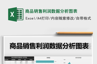2021年商品銷售利潤數(shù)據(jù)分析圖表