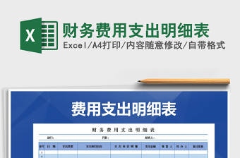 2021年財務費用支出明細表