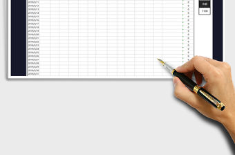 2021年個人理財月度收支表（自動統(tǒng)計）