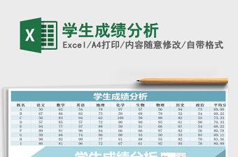 2021年學生成績分析