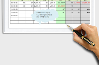 2021年先進(jìn)先出法出入庫報(bào)表免費(fèi)下載