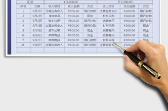 2021年收入支出表-公式計算