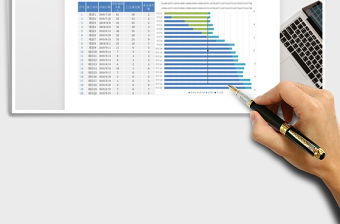 2021年項目進度甘特圖